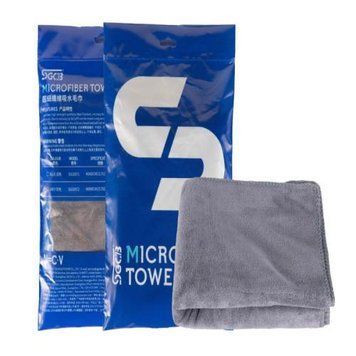 Мікрофібровий рушник SGCB Microfiber Towel Grey 40? 60 cm SGGD072 фото