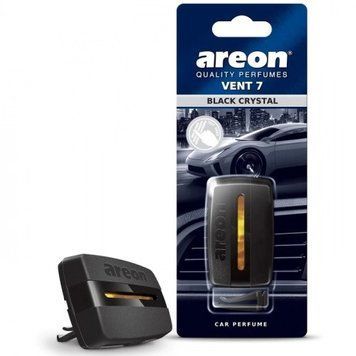 Ароматизатор VENT 7 на дефлектор Чорний кристал (Black Crystal) Areon 084348 084348 фото