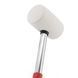 Киянка гумова 450г, 65мм INTERTOOL HT-0227 HT-0227 фото 4