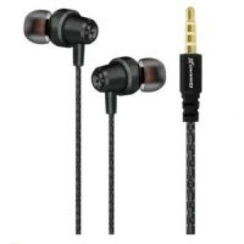 Навушники вакуумні Grand-X EP-65B Black EP-65B фото
