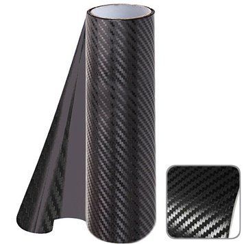 Декоративна плівка 1.52 м х 30 м 3D Carbon GE-01 Black 3D 9053 фото