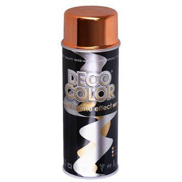 Deco Color Фарба аероз. 400ml Decoration флуоресцентна/мідний 040722 фото