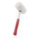 Киянка гумова 680г біла гума, металева ручка INTERTOOL HT-0235 HT-0235 фото 3
