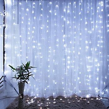 Гирлянда Новогодняя Светодиодная Штора 360LED 3х2м 220В, 8 режимов, Цвет ламп Белый RD226 фото