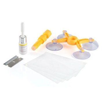 Комплект для ремонту відколів Windshield Repair Kit полімер УФ NF-00007155 фото