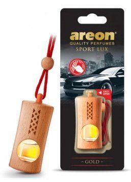 Ароматизатор Fresco Sport Lux подвеска с жидкостью Золото (Gold) Areon 085009 085009 фото