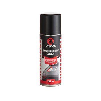 Очиститель наклеек, аэрозоль 200 мл INTERTOOL FS-0092 FS-0092 фото