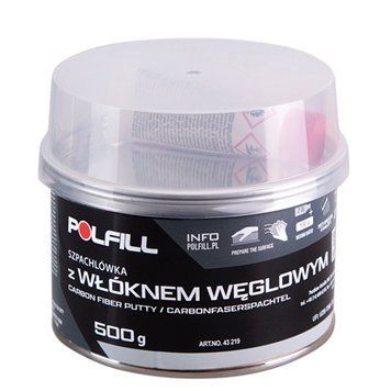 Polfill Шпатлевка с углеродным волокном Polfill из зат. 0,5kg (43219) 43219 фото