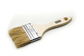 Кисть флейцевая натуральная щетина эконом 2,5'' СИЛА 450105 450105 фото