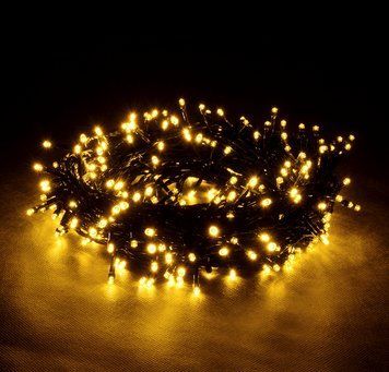 Гирлянда Новогодняя Светодиодная Нить, 200 LED-лампочек, 18 метров, Белая Теплая RD7132 фото