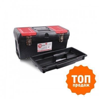 Скринька для інструментів з металевими замками INTERTOOL BX-1019 BX-1019 фото
