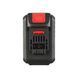 Акумулятор 20 В, літій-іон, 8.0 Ач, індикатор рівня заряду INTERTOOL WT-0343 WT-0343 фото 8