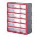 Органайзер 19" 475*380*160 мм, 18 комірок INTERTOOL BX-4019 BX-4019 фото 5
