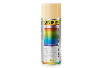 Эмаль акриловая универсальная RAL 1015 Слоновая кость гл. 400мл UNIFIX 941005 941005 фото