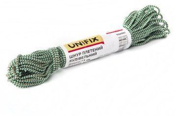 Шнур плетеный цветной строительный 1,5мм 20м UNIFIX 699582 699582 фото