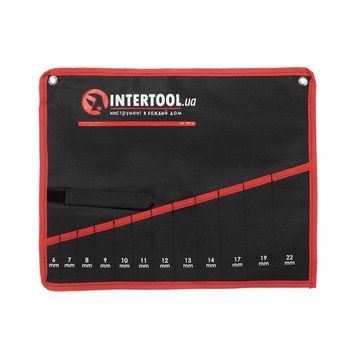 Чехол для гаечных ключей 12 карманов INTERTOOL BX-9012 BX-9012 фото