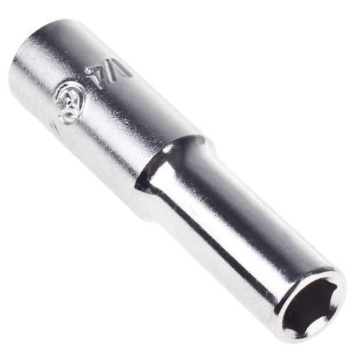 HANS. Торцевая головка глубокая 1/4" 6-гр. 10 мм (2300M10) (2300М10) 2300М10 фото
