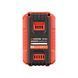 Акумулятор 20 В, літій-іон, 6.0 Ач, індикатор рівня заряду INTERTOOL WT-0342 WT-0342 фото 9