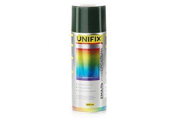 Эмаль акриловая универсальная RAL 6003 Хаки мат. 400мл UNIFIX 941019 941019 фото