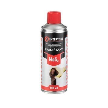 Смазка проникающая "Жидкий Ключ", аэрозоль 400 мл INTERTOOL FS-4140 FS-4140 фото