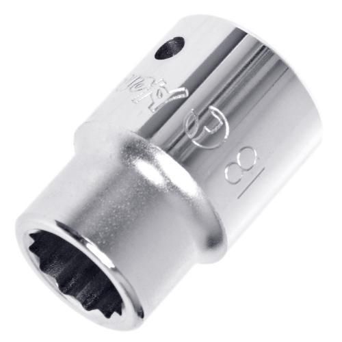 HANS. Торцева головка 3/4" DR 12-г. 18 мм (6402M18) (6402М18) 6402М18 фото