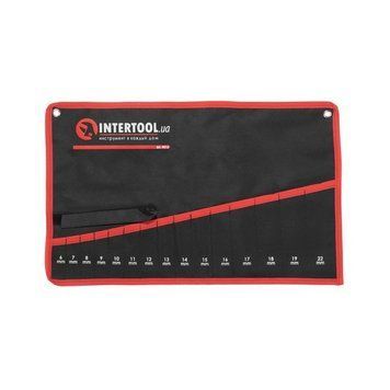Чехол для гаечных ключей 15 карманов INTERTOOL BX-9015 BX-9015 фото