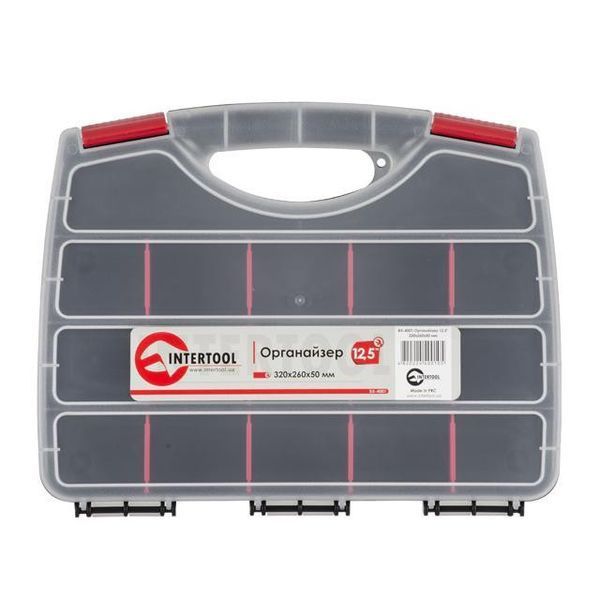 Органайзер пластиковый 12.5" 320*260*50 мм INTERTOOL BX-4001 BX-4001 фото