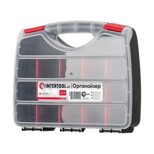 Органайзер пластиковый 12.5" 320*260*50 мм INTERTOOL BX-4001 BX-4001 фото