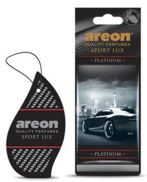Ароматизатор Sport Lux картонная подвеска Платина (Platinum) Areon 085014 085014 фото