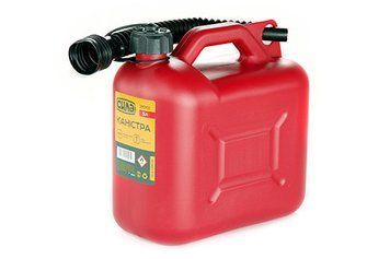 Канистра пластиковая 5л HDPE с лейкой СИЛА 285101 285101 фото