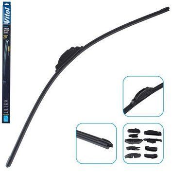 Щітка склоочисника безкаркасна VITOL ULTRA 28" &mdash; 700 мм (9 адаптерів) (VU-28700) VU-28700 фото