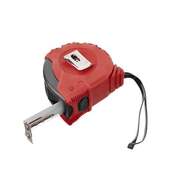 Рулетка с металлическим полотном 10 м x 25 мм "Супер Магнит" blister INTERTOOL MT-0310 MT-0310 фото