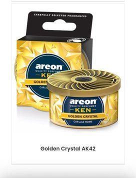 Ароматизатор Ken банка Золотой Кристалл (Golden Crystal) Areon 083483 083483 фото
