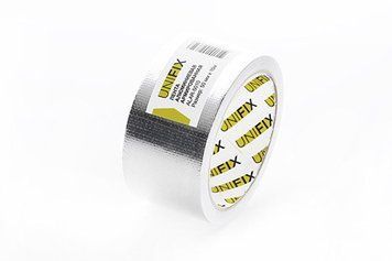 Лента клейкая алюминиевая армированная 50мм 10м UNIFIX ALAR-5010 ALAR-5010 фото