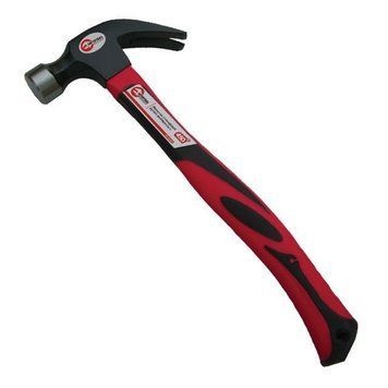 Молоток столярний 450г ручка з фібергласу INTERTOOL HT-0223 HT-0223 фото