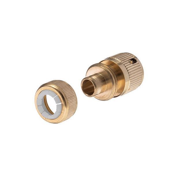 Коннектор латунный 1/2" на шланг 1/2" STORM GE-1216 фото
