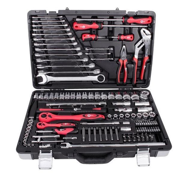 Профессиональный набор инструментов 1/4" & 1/2"; 119 ед INTERTOOL ET-7119 ET-7119 фото