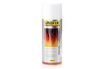 Эмаль жаропрочная RAL 9010 Белый 400мл UNIFIX 941041 941041 фото