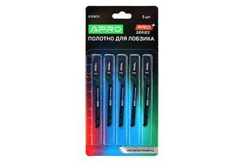 Полотно для лобзика (дерево) 76/50мм 1,4 мм 20TPI чистый фигурный T101AO APRO 830603 830603 фото