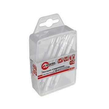 Комплект викруткових насадок PH1/PH2 1/4" x 60 мм VT-0015 фото