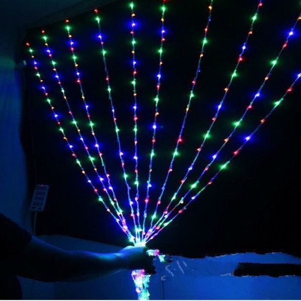 Гирлянда Новогодняя Светодиодная Штора, 120 LED-лампочек, 1,5x1,5 метра (с режимами), Разноцветная RD7176 фото