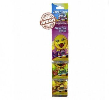 Ароматизатор Areon Smile мікс (картонні підвіски) (планшет 15 шт.) 077700 077700 фото