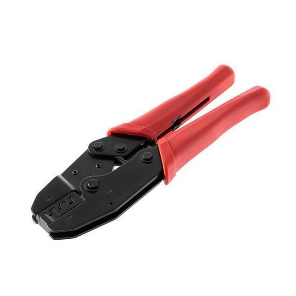 Кліщі для обтиску контактів з храповим механізмом INTERTOOL HT-7050 HT-7050 фото