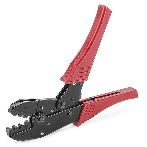 Кліщі для обтиску контактів з храповим механізмом INTERTOOL HT-7050 HT-7050 фото