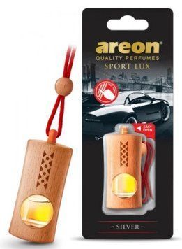Ароматизатор Fresco Sport Lux подвеска с жидкостью Серебро (Silver) Areon 085011 085011 фото