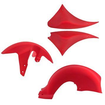 Комплект крыльев и накладок бака для электроскутера Chopper r804-m3 Red (r804-m3 Red) r804-m3 Red фото