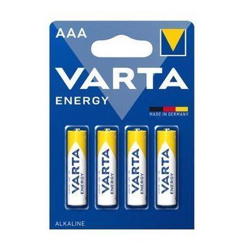 Батарейка Varta Energy щелочная LR03 AAА (4шт на блистере) 4008496626458 фото