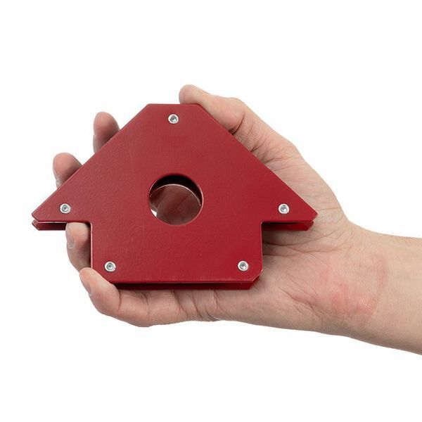 Держатель магнитный для сварки стрела, 45&deg;, 90&deg;,135&deg;, 23 кг, 90&times;100&times;17 мм INTERTOOL MW-0005 MW-0005 фото