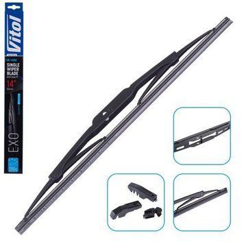 Щітка скла очисника каркасна VITOL EXO 14" (350 мм) (VK-14350) VK-14350 фото