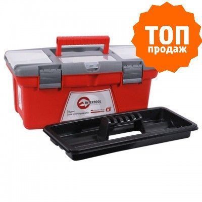 Ящик для инструментов, 16" 415*210*190 мм INTERTOOL BX-0416 BX-0416 фото